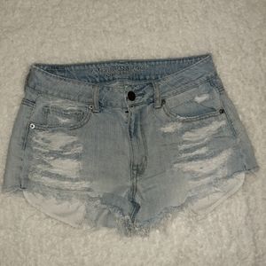AMERICAN EAGLE high-rise festival shorts